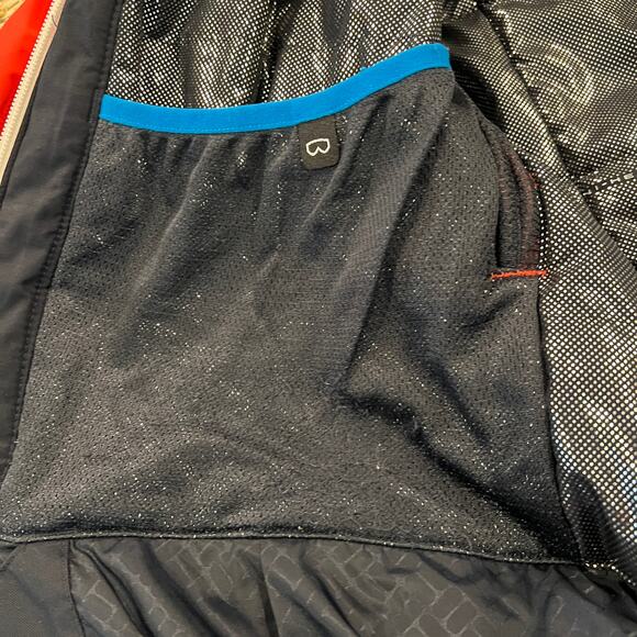 Columbia Women's White/Red/Navy Hooded Ski/Snowboard Jacket - SIZE S - Picture 6 of 9